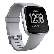 Load image into Gallery viewer, Fitbit Versa Smart Watch, Gray/Silver Aluminium, One Size (S &amp; L Bands Included)
