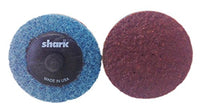 SHARK 623TB-50 2-Inch Surface Preperation Rolock Discs, Burgundy, 50-Pack, Grit-Heavy Duty Medium