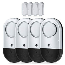 Load image into Gallery viewer, Door Window Alarm, Toeeson 120DB Door Alarms for Kids Safety, Slim Pool Window Alarms for Home

