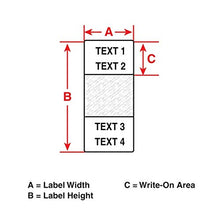 Load image into Gallery viewer, Brady PTL-64-427, Self-Laminating Wire and Cable Label, Pack of 12 Rolls of 100 pcs
