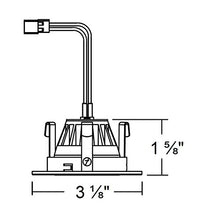 Load image into Gallery viewer, NICOR Lighting 2 inch LED Gimbal Downlight in White, 3000K (DLG2-10-120-3K-WH)
