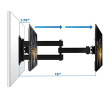 Load image into Gallery viewer, Mount-It! TV Wall Mount Monitor Bracket with Full Motion Articulating Tilt Arm, 15&quot; Extension Arm Fits 17 19 20 22 23 24 26 27 28 29 30 32 35 37 39 42 47 LCD LED Displays up to VESA 200x200
