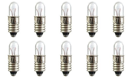 CEC Industries #335 Bulbs, 28 V, 1.12 W, E5.5 Base, T-1.75 shape (Box of 10)