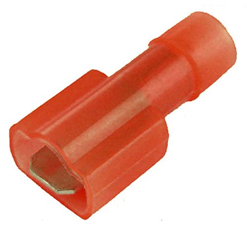 (100) Male Quick Wire Connector Red 22-18 Gauge T-Tap Fast Free USA Shipping