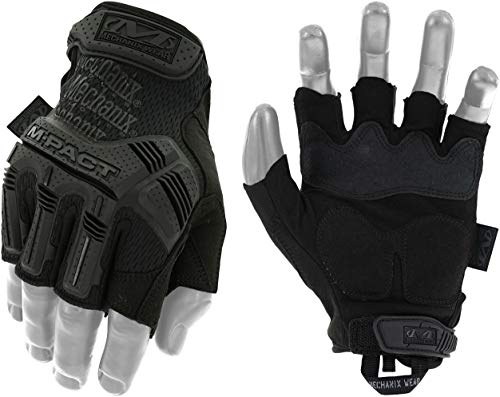 Mechanix Wear - M-Pact Fingerless Covert Tactical Gloves (X-Large, Black)