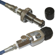 Load image into Gallery viewer, JCS Tank Air Equalizer - Din to Yoke Crossover Assembly, 3 Feet
