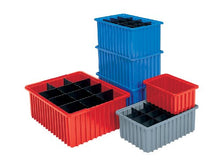 Load image into Gallery viewer, Akro-Mils 33105 Akro-Grid Plastic Slotted Dividable Modu Box Stackable Grid Storage Tote Container, (10-7/8-Inch L x 8-1/4-Inch W x 5-Inch H), (20 Pack), Red
