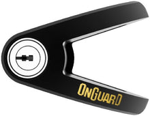 Load image into Gallery viewer, ONGUARD 8051 Stapler BoxerBlack 5.5mm Disc Lock
