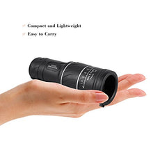 Load image into Gallery viewer, Dilwe Monocular Telescope, High Power Compact Monocular with Bag Hand Rope for Bird Watching Concern Camping Outdoor Sporting

