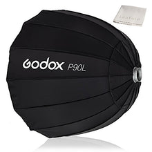 Load image into Gallery viewer, Godox Portable Parabolic Softbox, 90cm (36 inch), Hexadecagon Softbox with Bowen Mounts for Studio Light and Speedlite Flash
