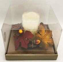 Load image into Gallery viewer, APOTHECARY Red Centerpiece W/Candle Holders 8 in. Dia. Berry &amp; Leaves
