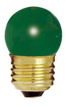 Load image into Gallery viewer, Satco S4509 120V 1/Card Medium Base 7.5-Watt S11 Incandescent Lamp, Ceramic Green
