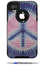 Load image into Gallery viewer, Tie Dye Peace Sign 101 - Decal Style Vinyl Skin fits Otterbox Commuter iPhone4/4s Case - (CASE NOT INCLUDED)
