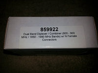 Wilson Electronics Dual Band - 800 -1900 MHz Diplexer/Combiner