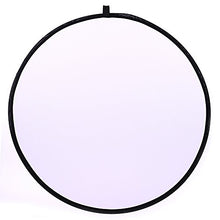 Load image into Gallery viewer, 43&quot;/110cm 5-in-1 Light Reflector for Photography Collapsible Multi-Disc Round with Bag - Translucent, Gold, Silver, Black and White
