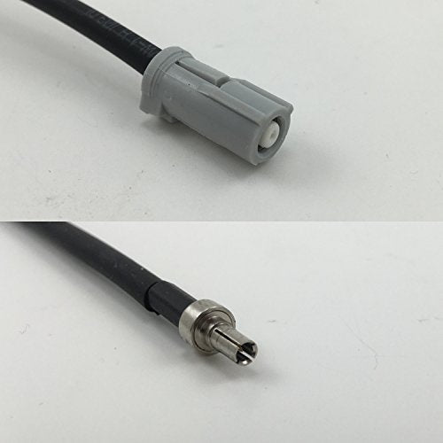12 inch RG188 AVIC Jack to CRC9 Male Pigtail Jumper RF coaxial cable 50ohm Quick USA Shipping