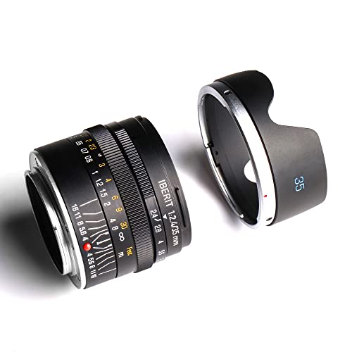 2022 Version KIPON IBERIT 35mm F2.4 Full Frame Lens for Fuji X Mount Mirrorless Camera