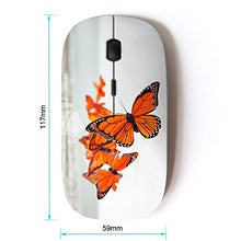 Load image into Gallery viewer, KawaiiMouse [ Optical 2.4G Wireless Mouse ] Butterfly Spring Nature Ocean Sea Sky
