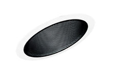 Load image into Gallery viewer, Juno Lighting Group 614B-WH 6-Inch Standard Slope Downlight Black Baffle, black/white Trim,
