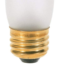 Load image into Gallery viewer, Satco Products S3767 120-Volt 25CA10 Medium Base Frost Light Bulb

