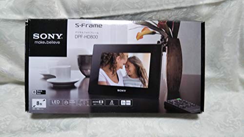 SONY Degital Photo Frame HD800 DPF-HD800/B Black - International Version (No Warranty)