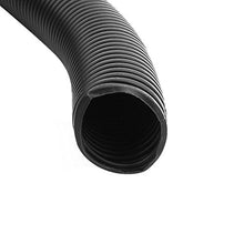 Load image into Gallery viewer, Aexit Plastic Flexible Cord Management Corrugated Conduit Pipe 34.5mm OD 10 Meter Cable Sleeves Length Black
