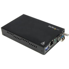 Load image into Gallery viewer, Startech Fiber Media Converter Gigabit 1000Mbps Mm Fibre Lc 550M - Media Converter - 1000Base-Lx, 1000Base-Sx, 1000Base-T - Rj-45 / Lc Multi-Mode - Up To 1800 Ft - 850 Nm &quot;Product Type: Networking/Tra

