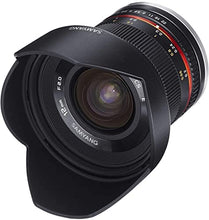 Load image into Gallery viewer, Samyang 12 mm F2.0 Manual Focus Lens for Fuji X - Black
