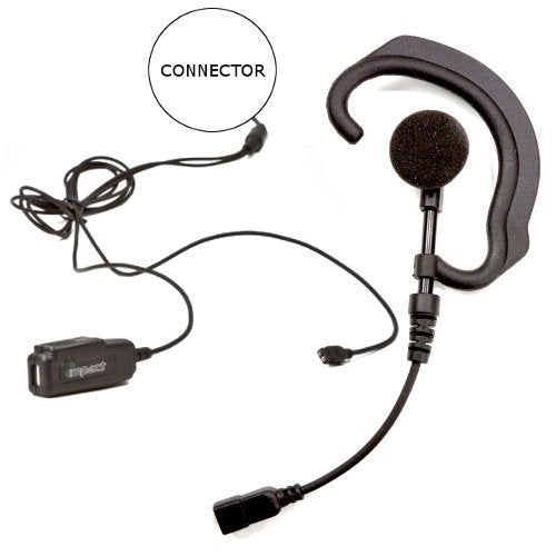 Impact HYT6-G2W-EH2 Gold Series 2-Wire Surveillance Earpiece Kit for HYT Hytera PD352 362 BD302 Radios