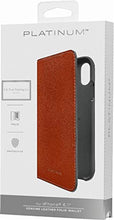 Load image into Gallery viewer, Platinum Leather Folio Case for Apple iPhone XR - Papaya - Model: PT-MAXCSBLWP
