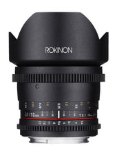 Load image into Gallery viewer, Rokinon Cine CV10M-N 10mm T3.1 Cine Wide Angle Lens for Nikon (DX) Cameras

