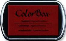 Load image into Gallery viewer, CLEARSNAP ColorBox Classic Pigment Full Size Inkpads, Cranberry
