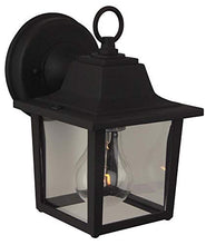 Load image into Gallery viewer, Craftmade Lighting Z190-TB Cast Aluminum Porch Wall Mount, Matte Black Finish with Frost Glass
