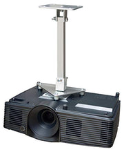 Load image into Gallery viewer, PCMD, LLC. Projector Ceiling Mount Compatible with Planar PR6022 (12-Inch Extension)
