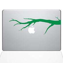Load image into Gallery viewer, The Decal Guru Tree Branch MacBook Decal Vinyl Sticker - 13&quot; MacBook Pro (2016 &amp; Newer) - Green (1191-MAC-13X-LG)
