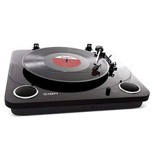 Load image into Gallery viewer, ION Audio Max LP Black |Three Speed Vinyl Conversion Turntable with Stereo Speakers, USB Output to Convert Vinyl Records to Digital Files and Standard RCA &amp; Headphone Outputs
