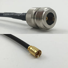 Load image into Gallery viewer, 12 inch RG188 N FEMALE to SMB FEMALE Pigtail Jumper RF coaxial cable 50ohm Quick USA Shipping
