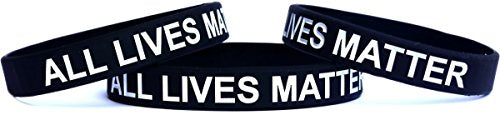SayitBands 1 All Lives Matter Silicone Wristband
