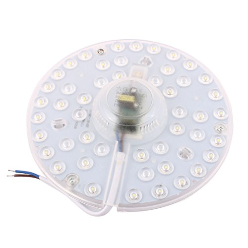 Aexit AC 220V Light Bulbs 18W 36 LEDs Light 2835 SMD Ceiling Light Lens Module Plate LED Bulbs Pure White
