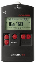 Load image into Gallery viewer, Gossen GO H264A Sixtomat F2 Light Meter f/Flash, Ambient, Cine and Reflective Metering (Black)
