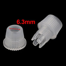Load image into Gallery viewer, uxcell 20pcs 6.3mm Line Hole Dia Clear White Cable Gland Connectors Cord Grips for Wiring
