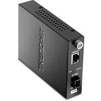 TRENDnet Intelligent 1000Base-T to 1000Base-LX Dual Wavelength Single Mode SC Fiber Media Converter (10km/6.2miles) Fiber to Ethernet Converter, Fiber Port, RJ-45, Lifetime Protection, TFC-1000S10D3