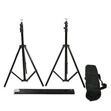 Load image into Gallery viewer, BalsaCircle 8 ft x 10 ft Photo Video Studio Adjustable Backdrop Stand Kit Background Support System Wedding Photography + Free Clips
