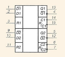 Load image into Gallery viewer, S.U.R. &amp; R Tools KM155AG3 Analogue SN74121, SN74121N IC/Microchip USSR 30 pcs
