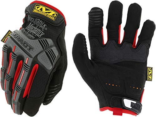 Mechanix Wear Mpt 52 009   M Pact Gloves (Medium, Black/Red)