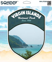 Load image into Gallery viewer, Squiddy Virgin Islands National Park - Vinyl Sticker for Car, Laptop, Notebook (5&quot; Tall)
