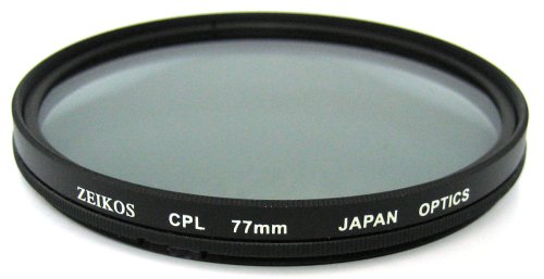 Zeikos ZE-CPL77 77mm Multi-Coated Circular Polarizer Filter