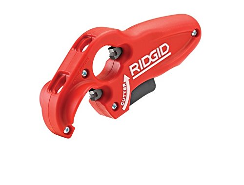 RIDGID 41608 Model PTEC 3000 Plastic Drain Pipe Cutter, 1-1/4-inch and 1-1/2-inch Tubing Cutter