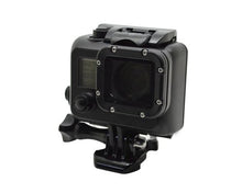 Load image into Gallery viewer, Low-profile Black 131&#39; 30m Waterproof Housing Dive Underwater Protective Replacement Case with Quick Release Buckle and Screw for GoPro Black Silver White Edition Hero 3, Hero 3+, Hero 3 Plus, Hero 4
