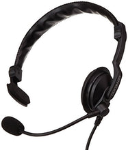 Load image into Gallery viewer, Kenwood KHS7A Light Weight Single Muff Headset with Boom Microphone
